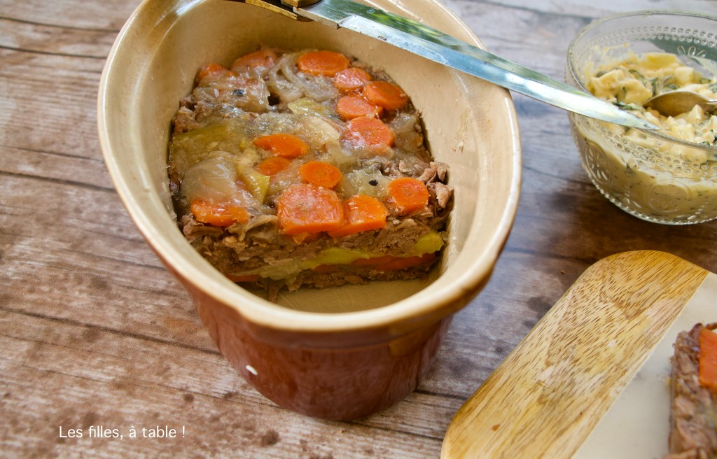 Terrine de boeuf sauce gribiche