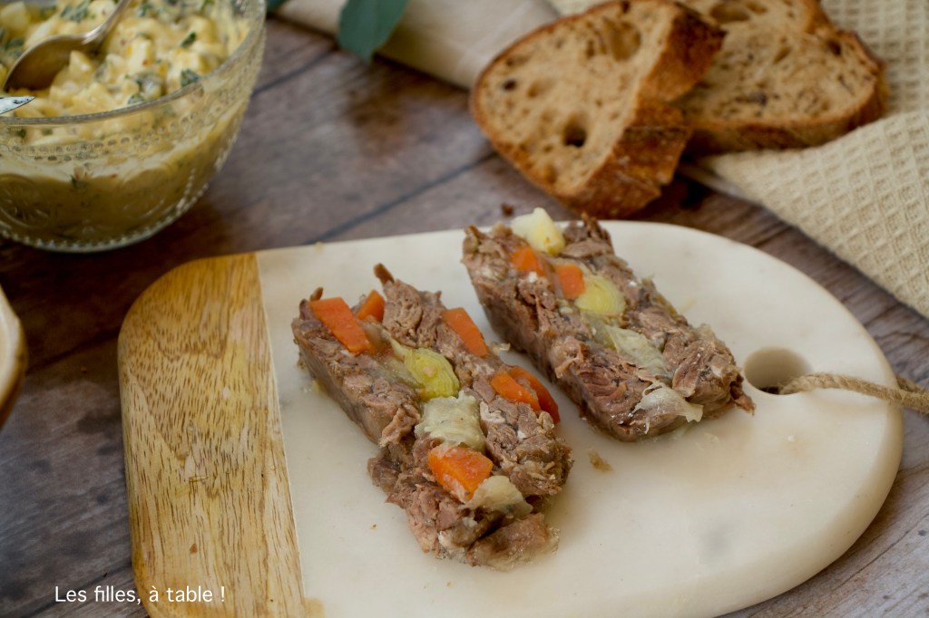 Terrine de boeuf sauce gribiche