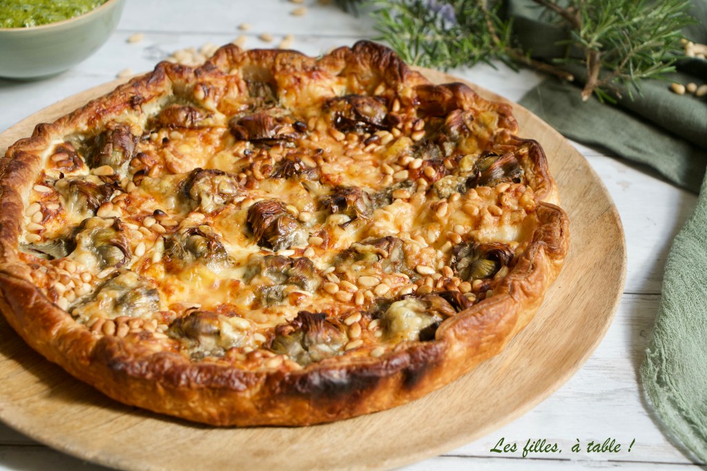 Tarte aux artichauts