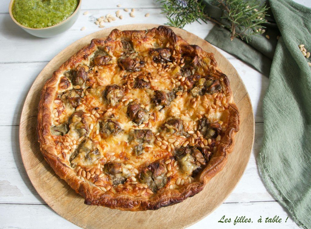 Tarte aux artichauts