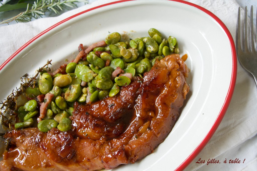 Tendron de veau laqué au cidre