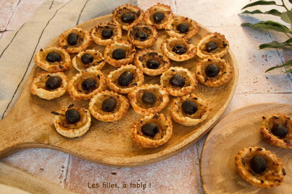 Mini tartelettes façon pissaladière