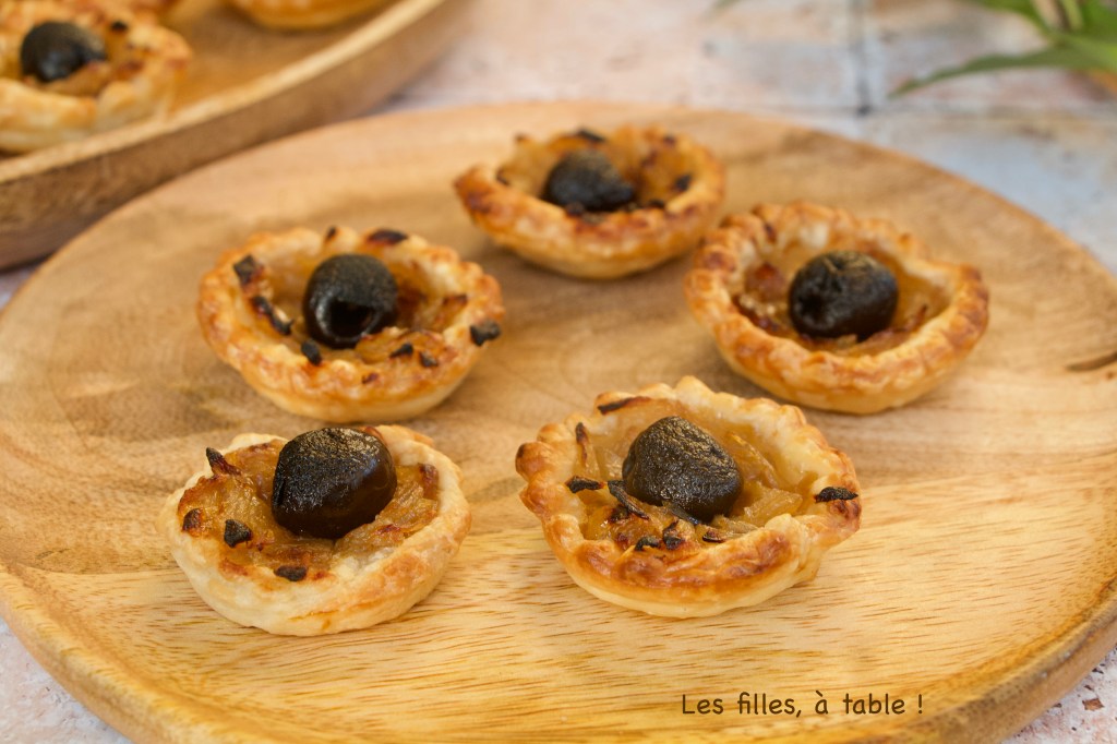 Mini tartelettes façon pissaladière
