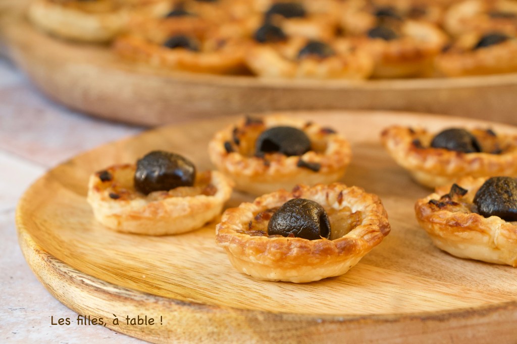Mini tartelettes façon pissaladière