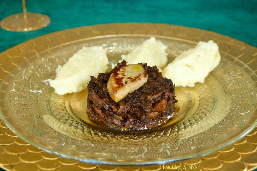 Joue de boeuf rossini