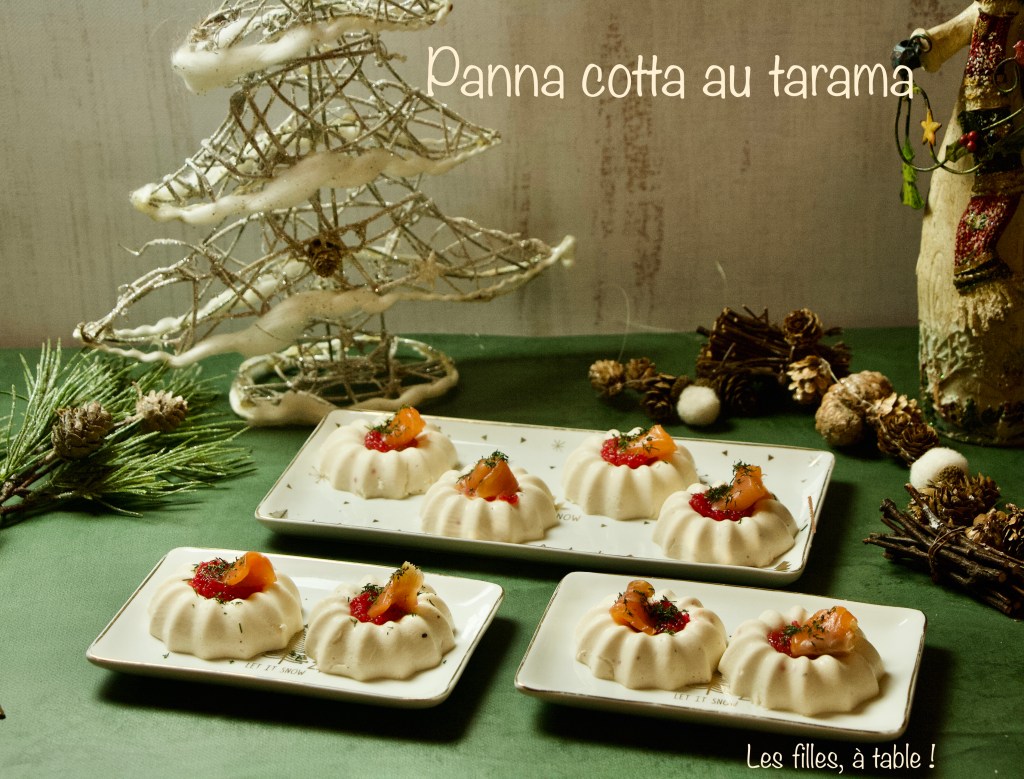 Panna cotta au tarama