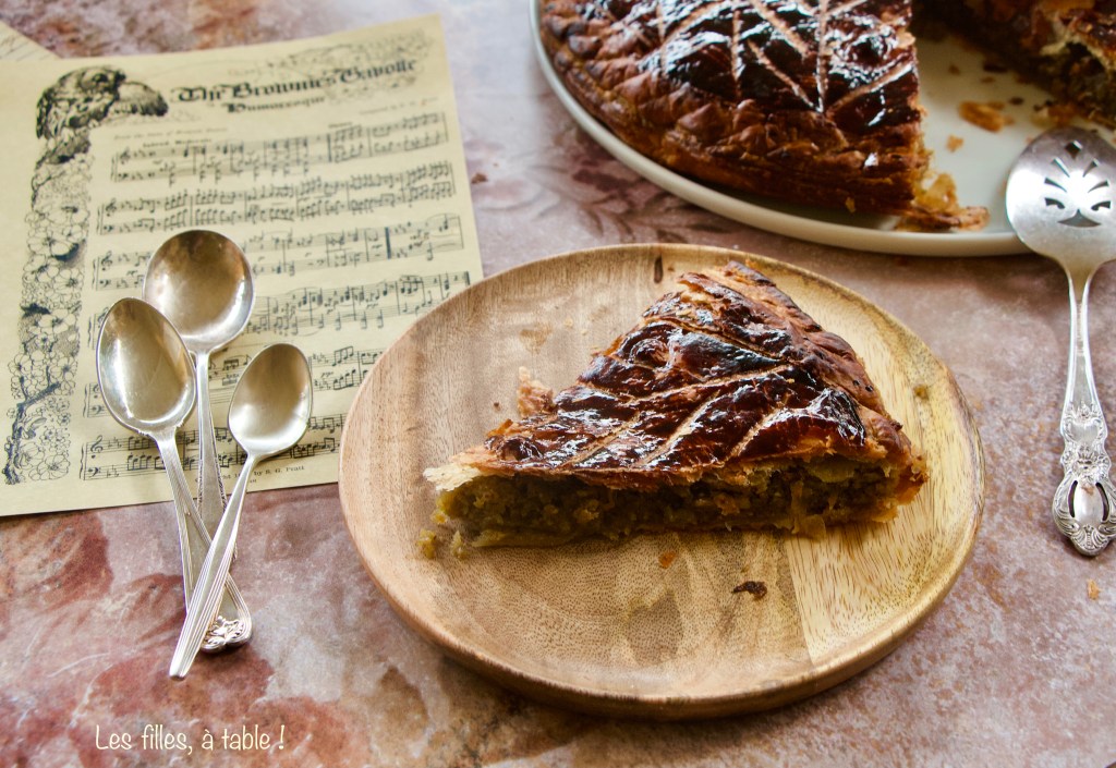 Galette pistaches et cerises amarena