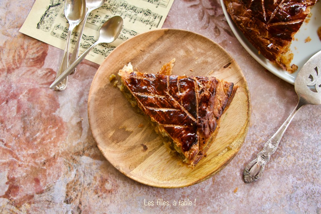 Galette pistaches et cerises amarena