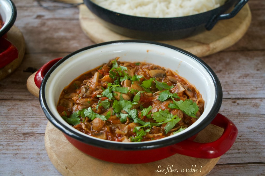 Rougaille de champignons