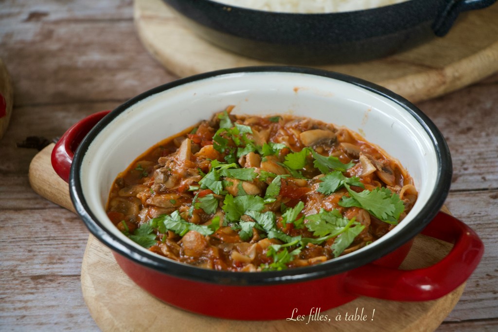 Rougaille de champignons