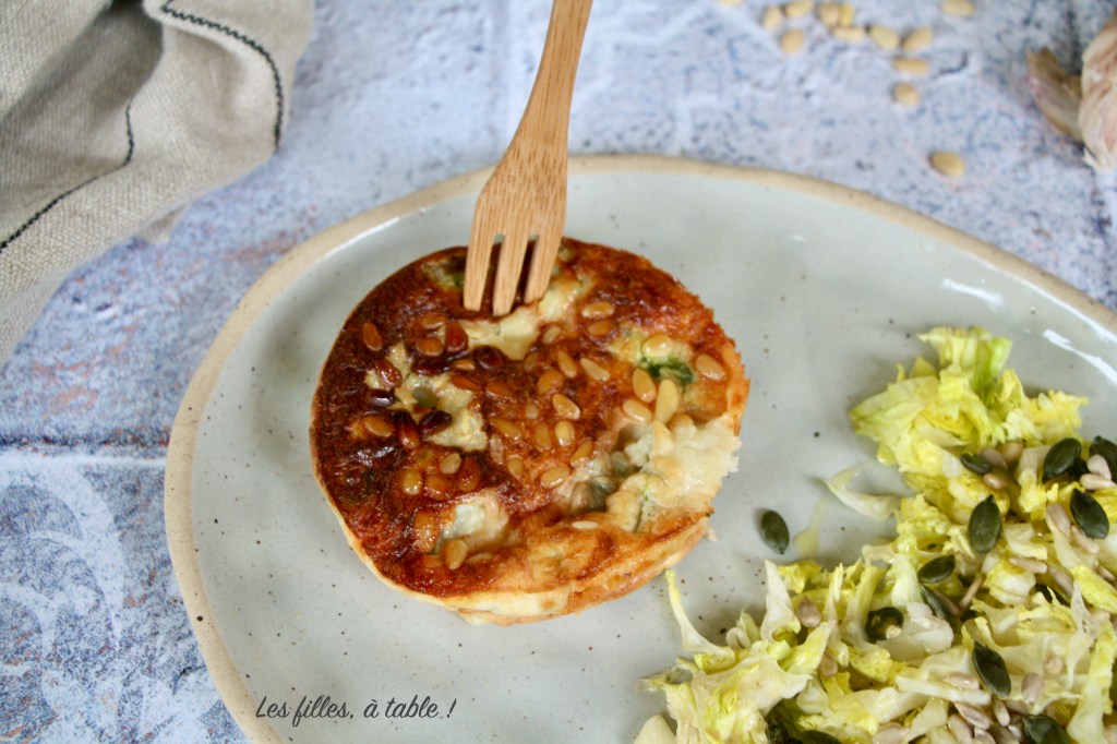 Clafoutis à la cima di rapa et au gorgonzola