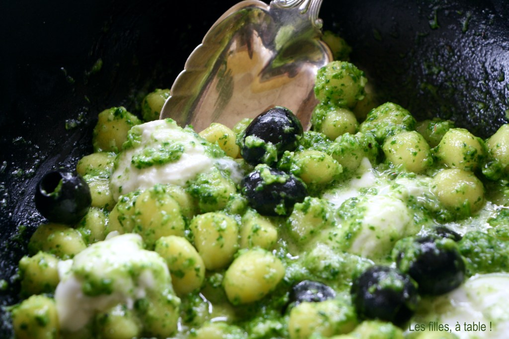 Gnocchetti di papate au pesto de cima di rapa