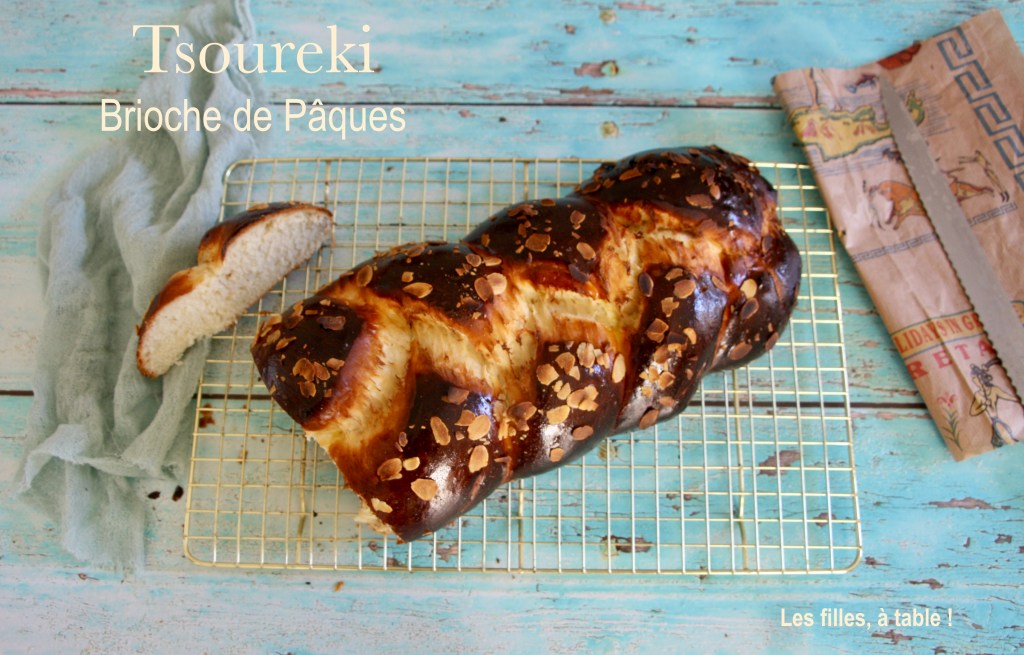 Tsoureki, brioche de Pâques grecque
