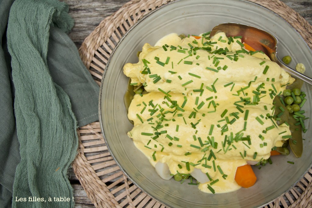 Navarrin de lotte, légumes de printemps