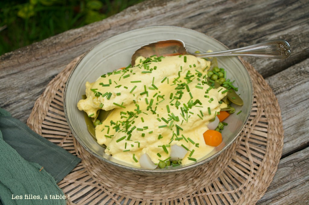 Navarrin de lotte, légumes de printemps