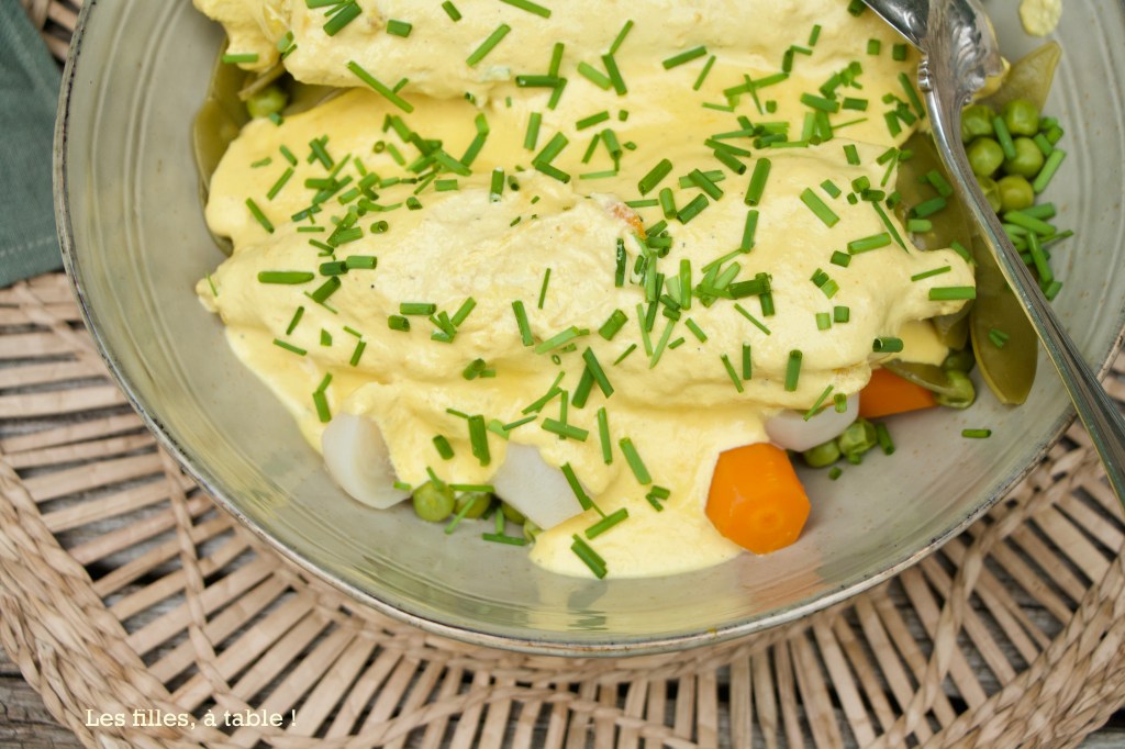 Navarrin de lotte, légumes de printemps