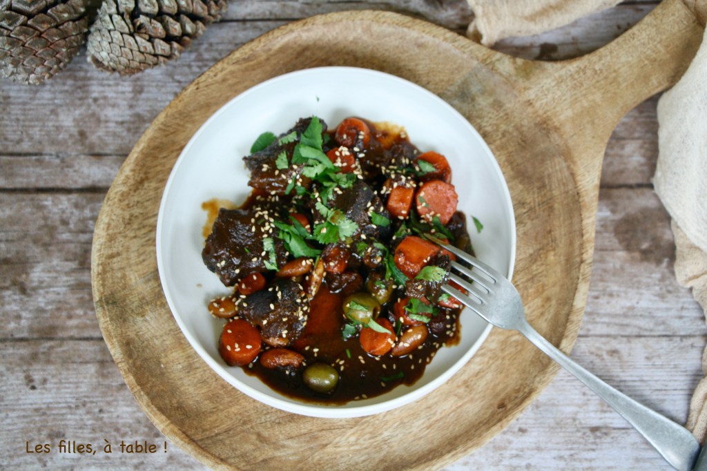 Joues de boeuf carottes et épices