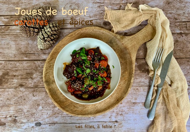 Joues de boeuf carottes et épices