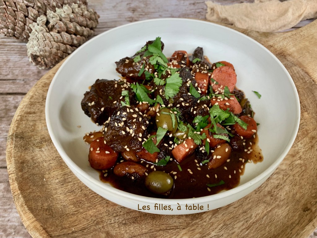 Joues de boeuf carottes et épices