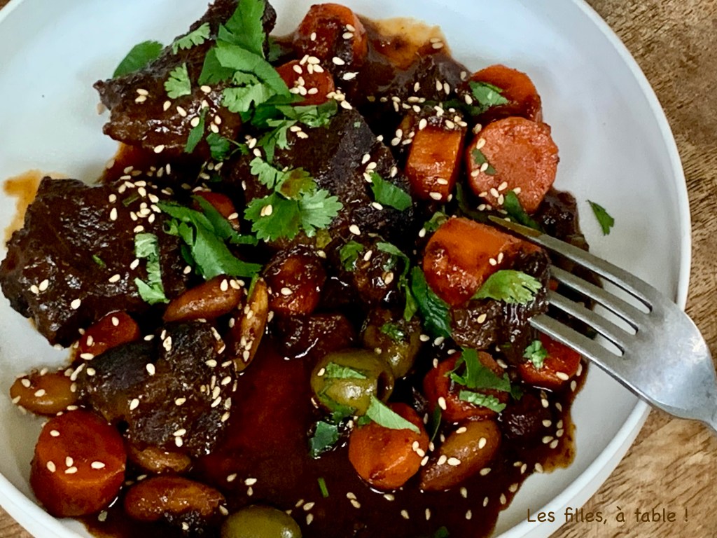 Joues de boeuf carottes et épices