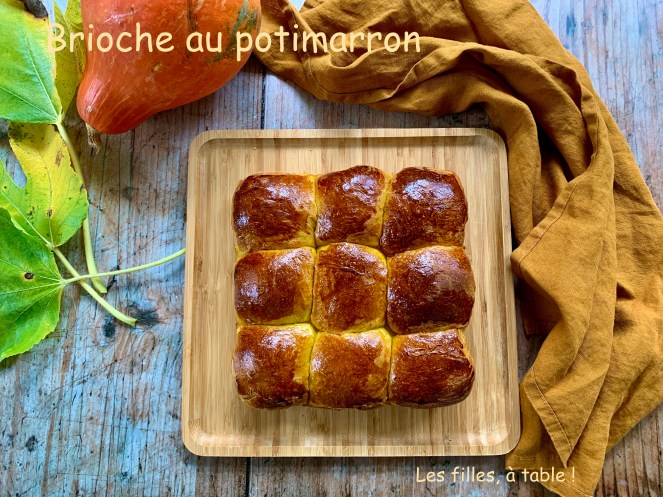 Brioche au potimarron