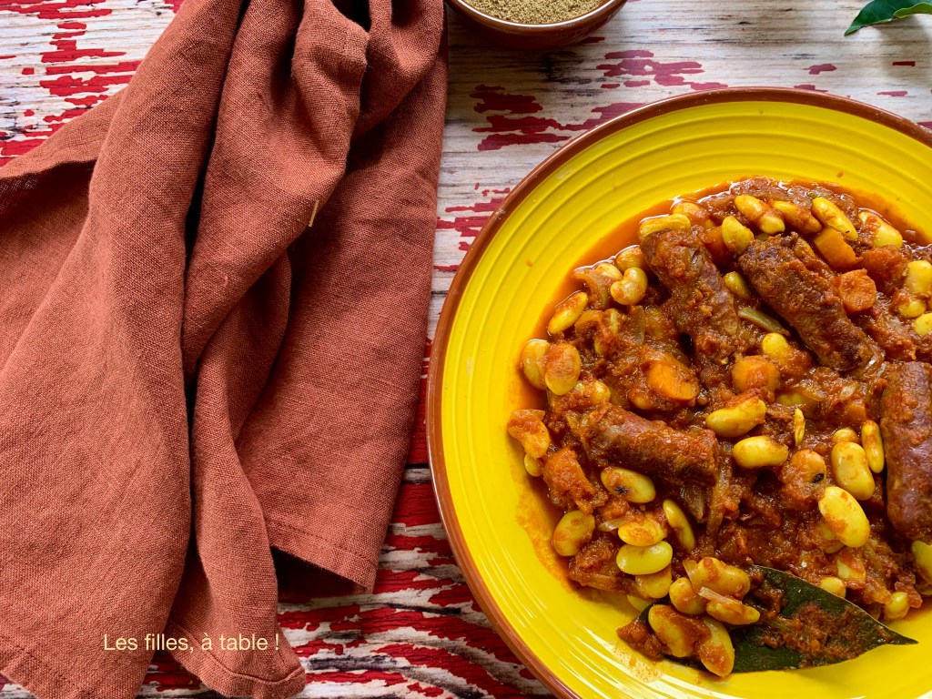 Loubia - Cassoulet merguez