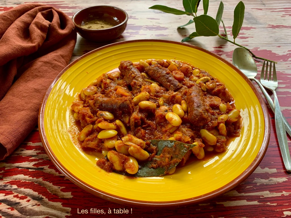 Loubia - Cassoulet merguez