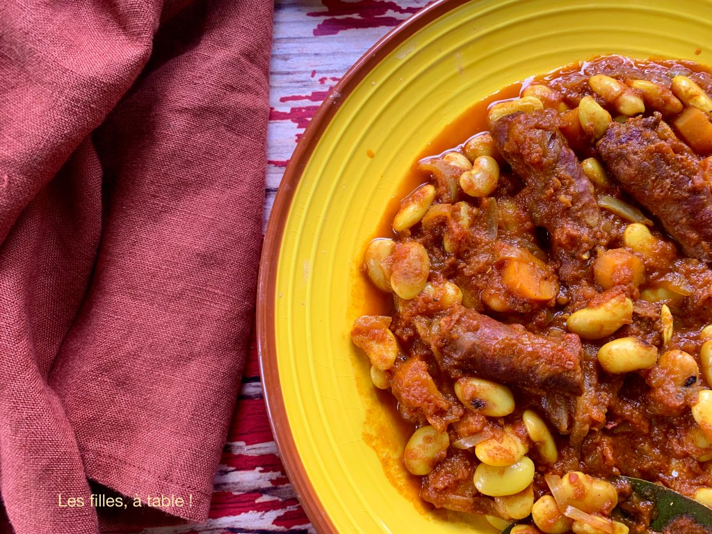 Loubia - Cassoulet merguez