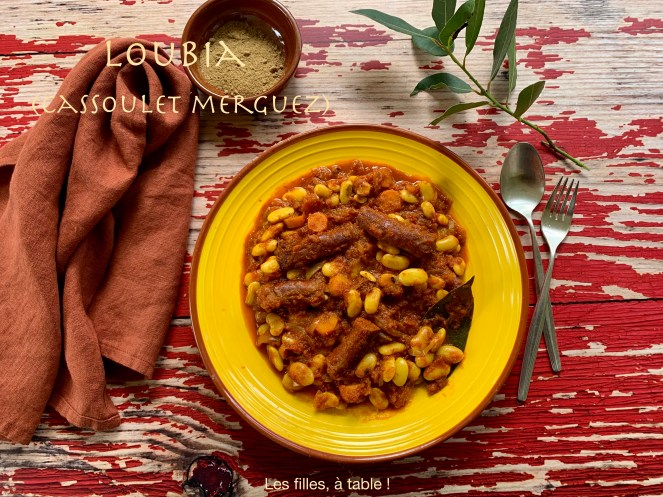 Loubia - Cassoulet merguez