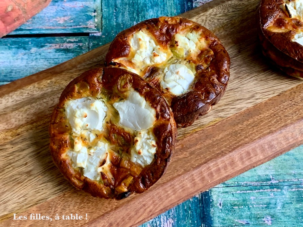 Quiche sans pâte poireaux et patate douce