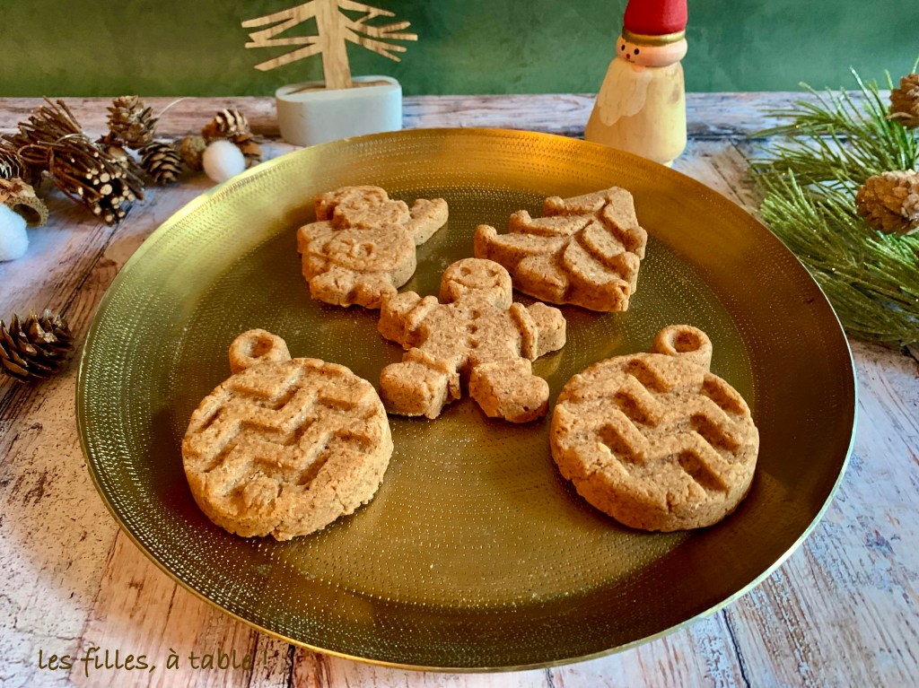 Sablés vanille, cannelle et pain d'épices de Philippe Conticini