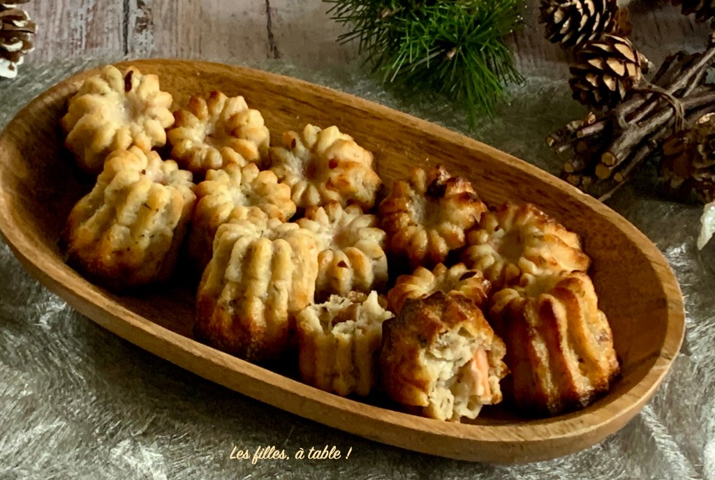Cannelés à la truite fumée