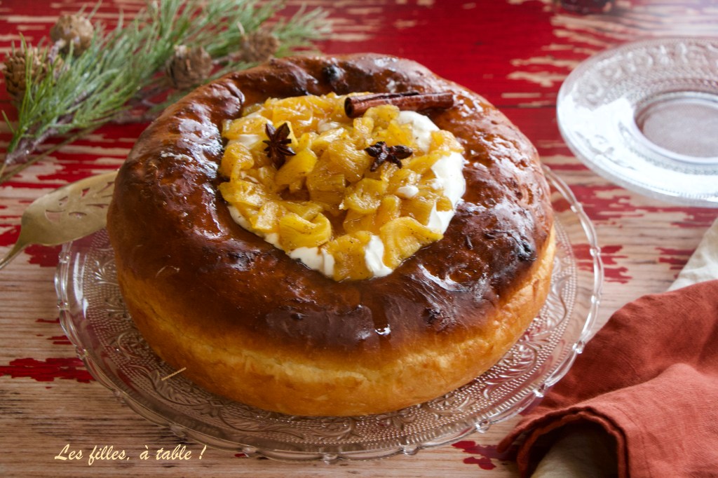 Baba au rhum et ananas