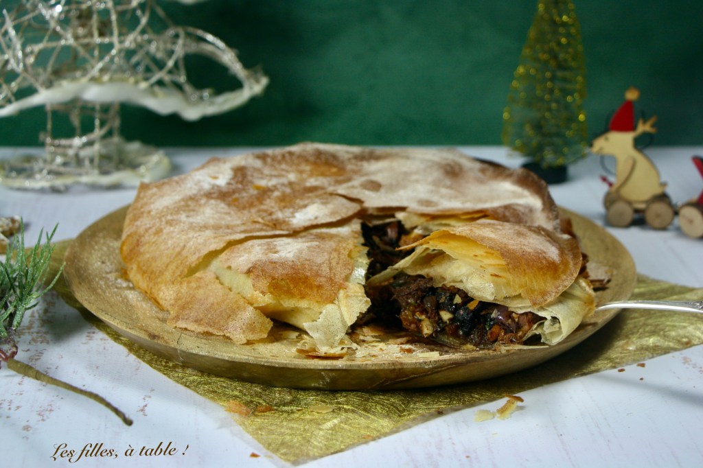 Pastilla au confit de canard