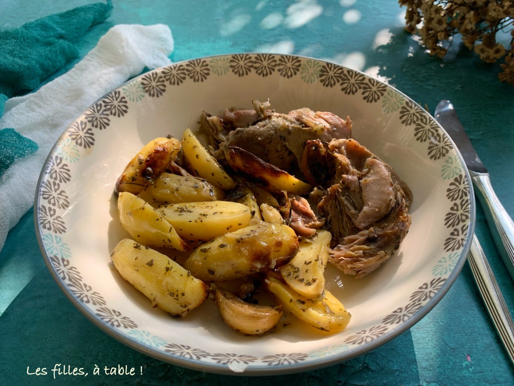 Agneau au four à la grecque