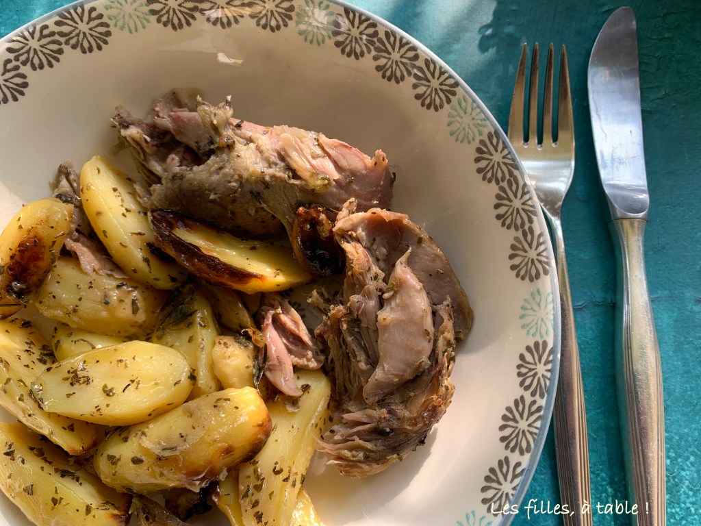 Agneau au four à la grecque