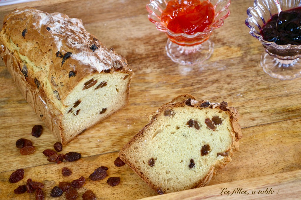Irish soda bread aux raisins secs