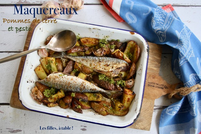 Maquereaux aux pommes de terre et pesto
