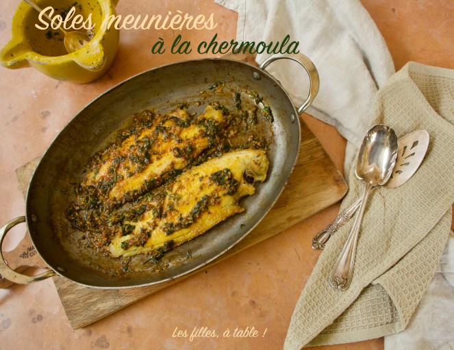 Soles meunières à la chermoula
