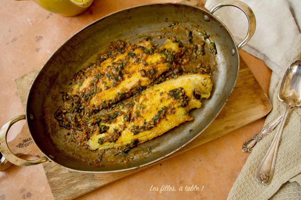 Soles meunières à la chermoula