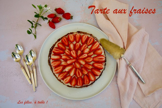 Tarte aux fraises de Christophe Adam