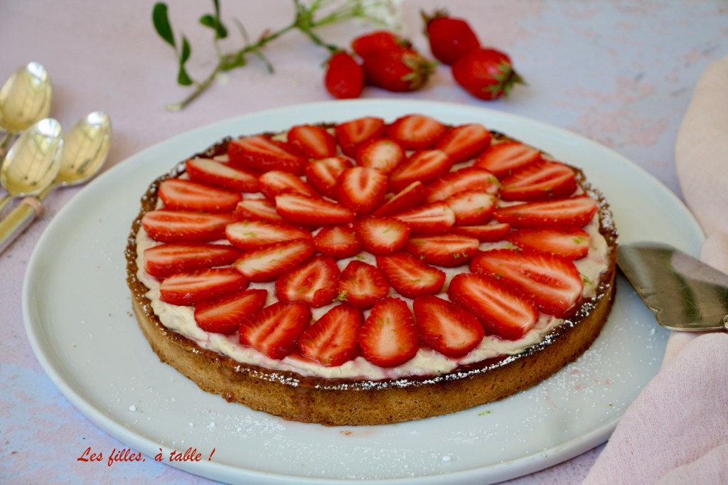 Tarte aux fraises de Christophe Adam