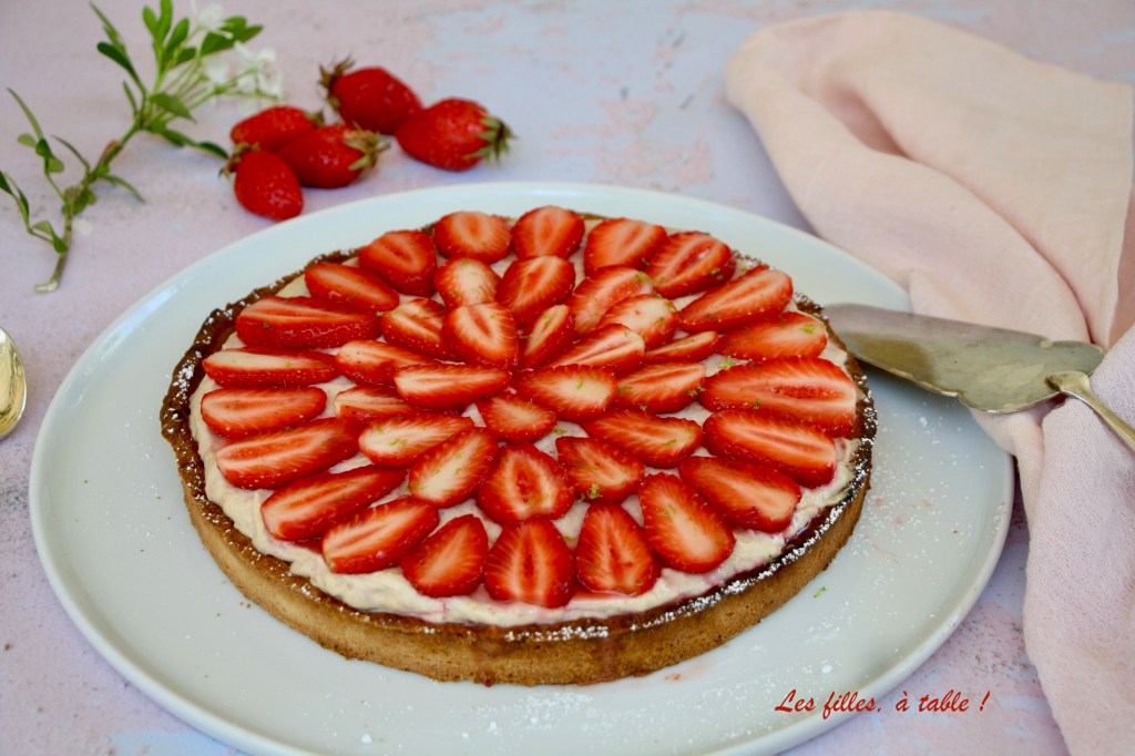 Tarte aux fraises de Christophe Adam