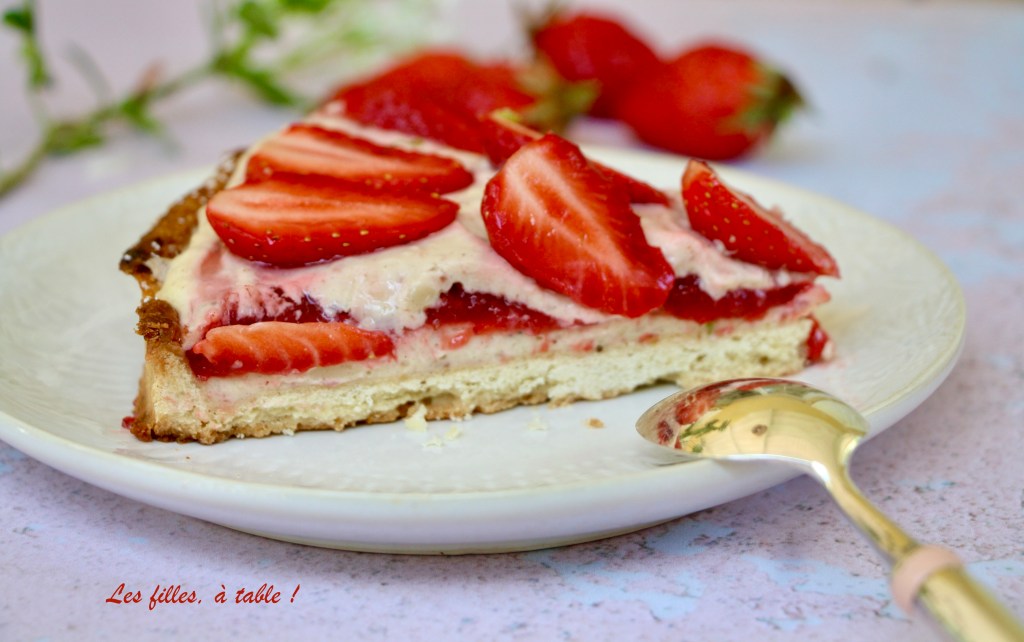 Tarte aux fraises de Christophe Adam