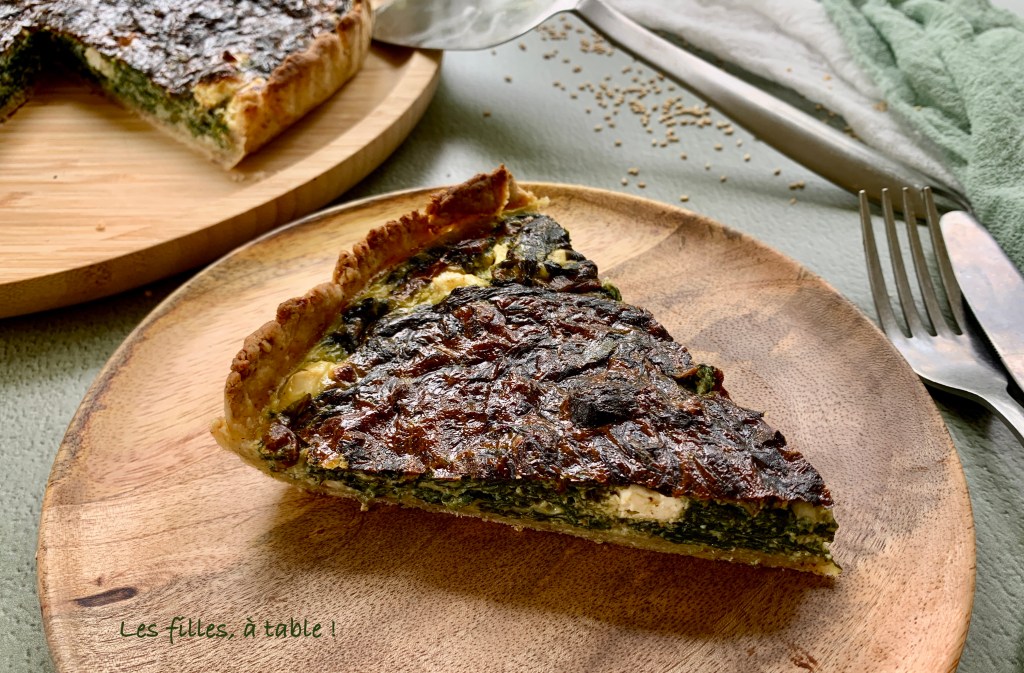 Quiche aux épinards et feta