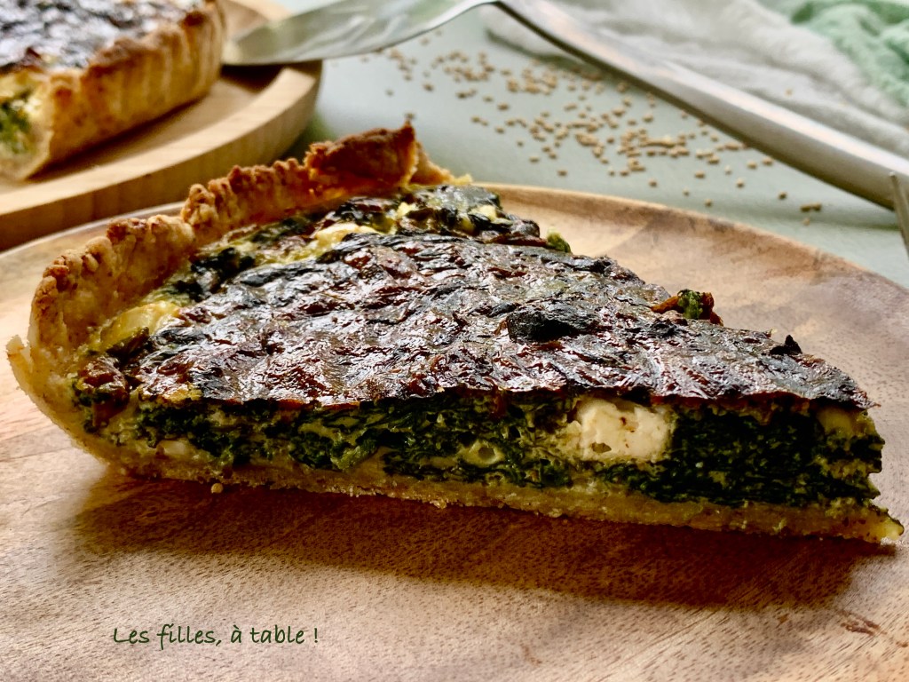 Quiche aux épinards et feta