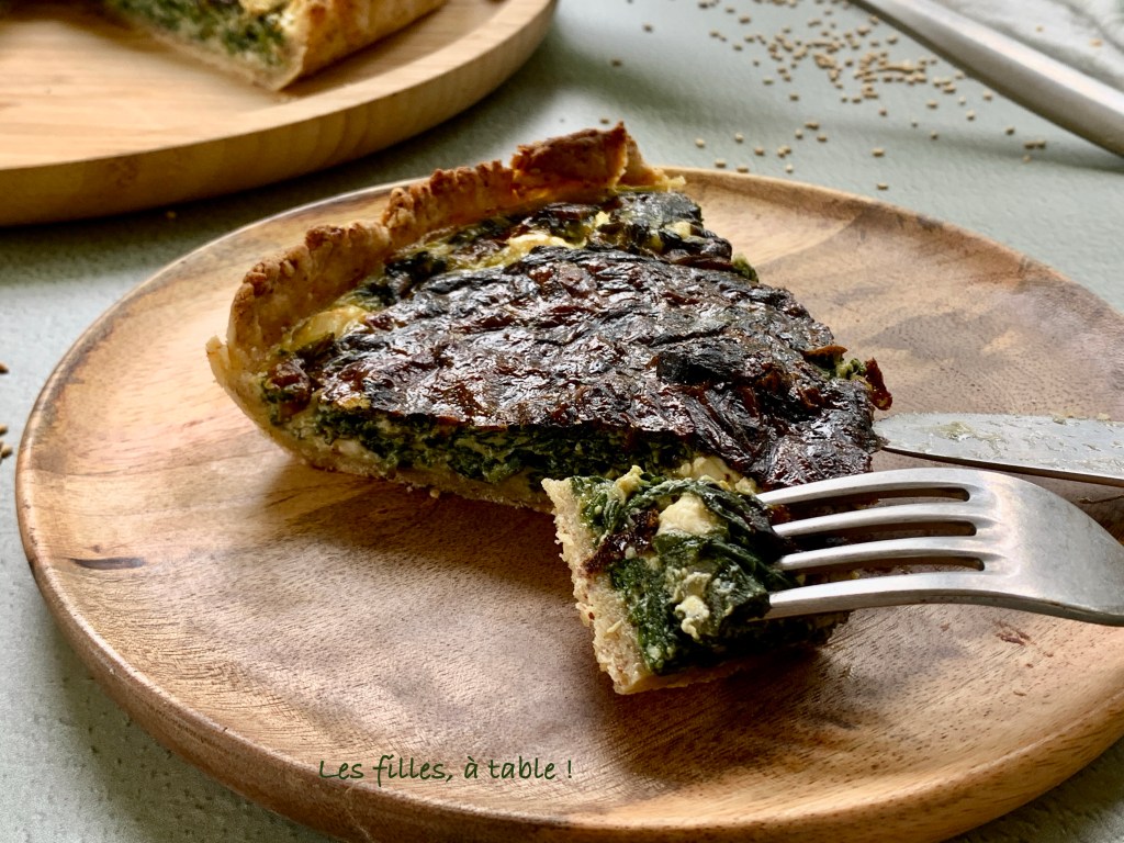 Quiche aux épinards et feta