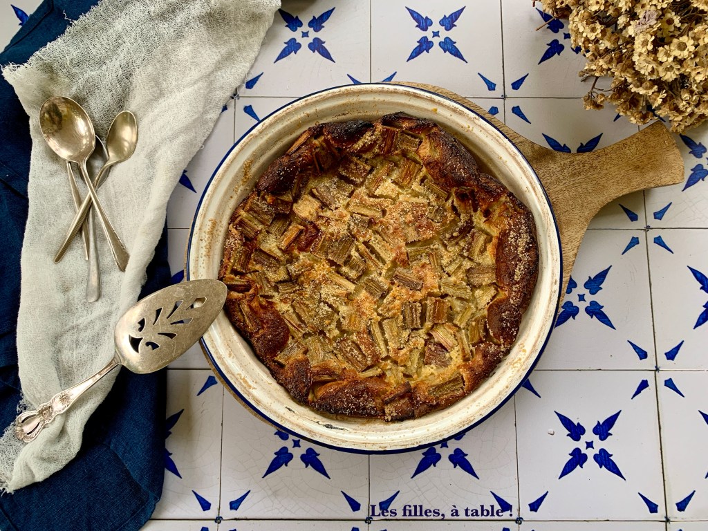 Cajasse à la rhubarbe