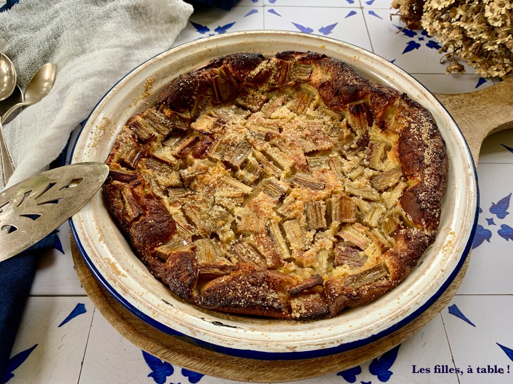 Cajasse à la rhubarbe