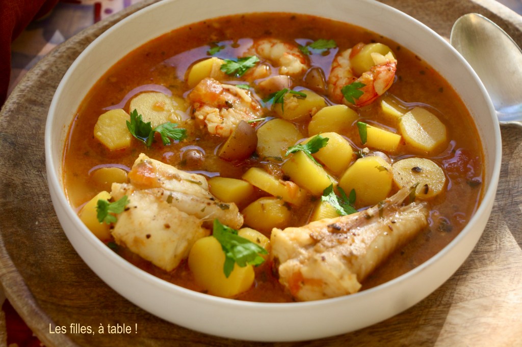 Suquet de poisson (soupe de poisson)